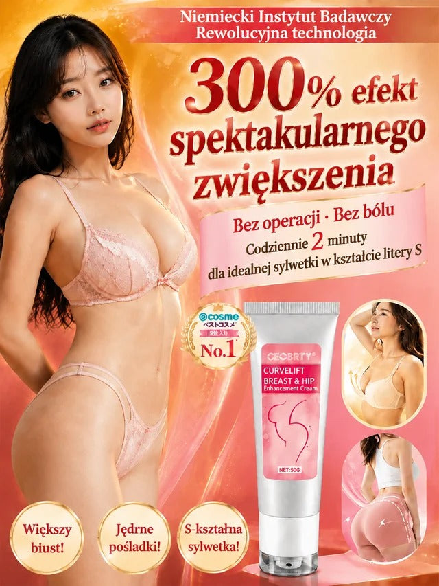 Krem modelujący i ujędrniający biust oraz pośladki – dla pełniejszych, bardziej jędrnych kształtów