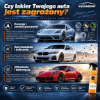 Powłoka Hydrofobowa 2w1 do Lakieru i Szyb Samochodowych 500 ml – Wysoki Połysk