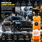 Powłoka Hydrofobowa 2w1 do Lakieru i Szyb Samochodowych 500 ml – Wysoki Połysk