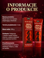 North Moon Men’s Health Cream – Krem do Masażu dla Mężczyzn 100 g