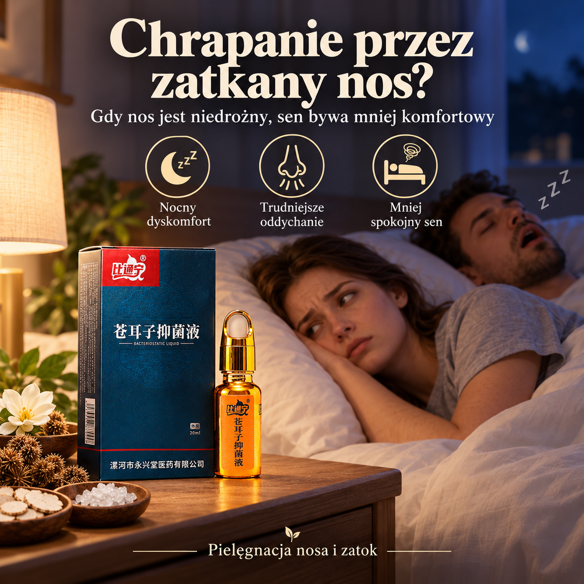 Ziołowe Krople do Nosa 20 ml – Codzienna Pielęgnacja Nosa i Zatok