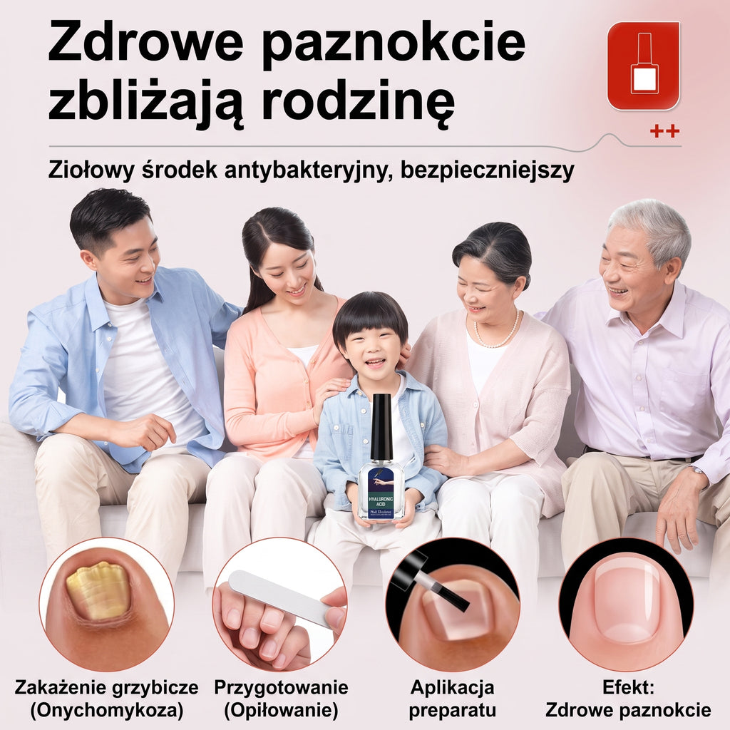 Ziołowe Serum do Regeneracji Paznokci – Skuteczny Preparat na Grzybicę i Odbudowę Płytki (Z Kwasem Hialuronowym)