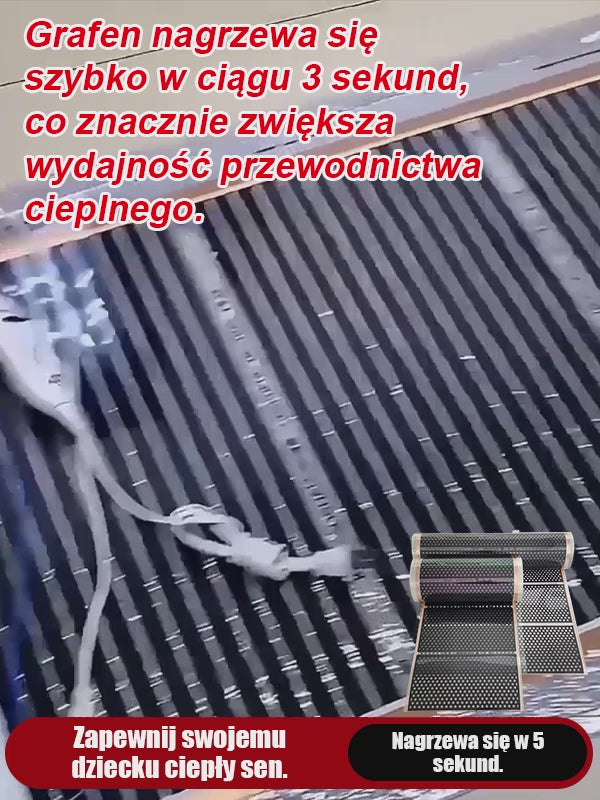 Grafenowa Mata Grzewcza na Ścianę – Ciche i Energooszczędne Ogrzewanie Domu